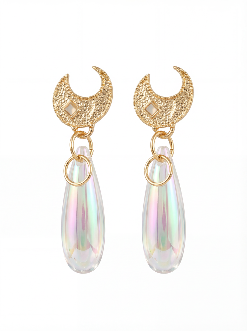 Moonlight Aura Drop Earrings