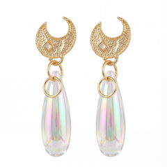 Moonlight Aura Drop Earrings