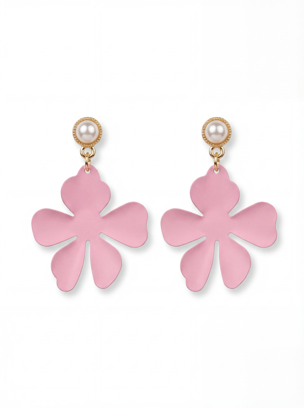Petal Blush Drop Earrings