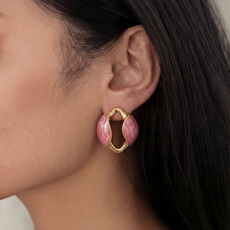 Rose Muse Stud Earrings