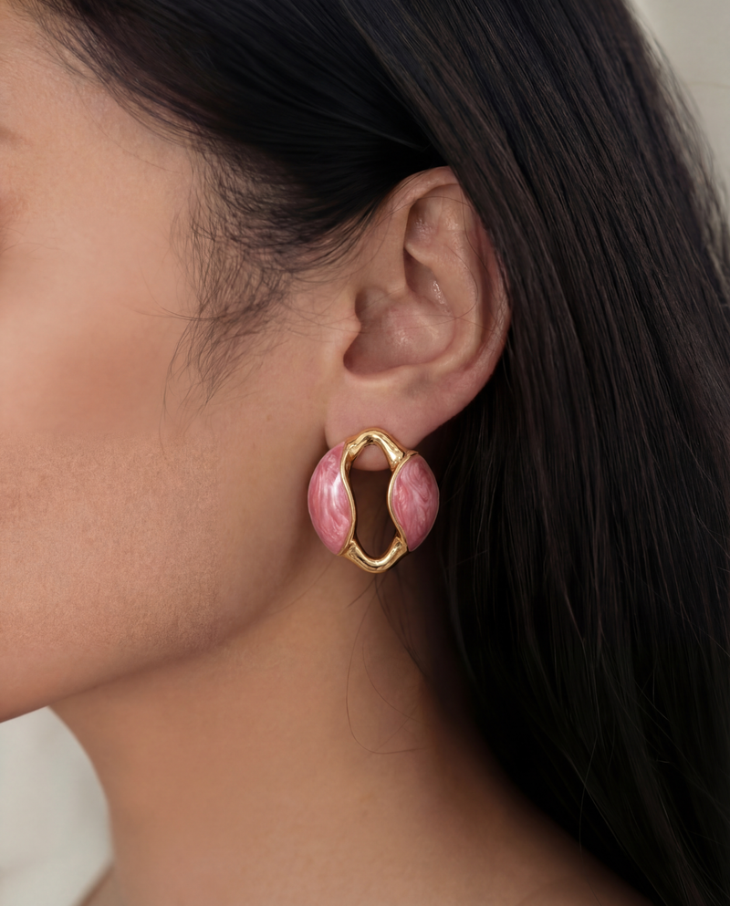 Rose Muse Stud Earrings