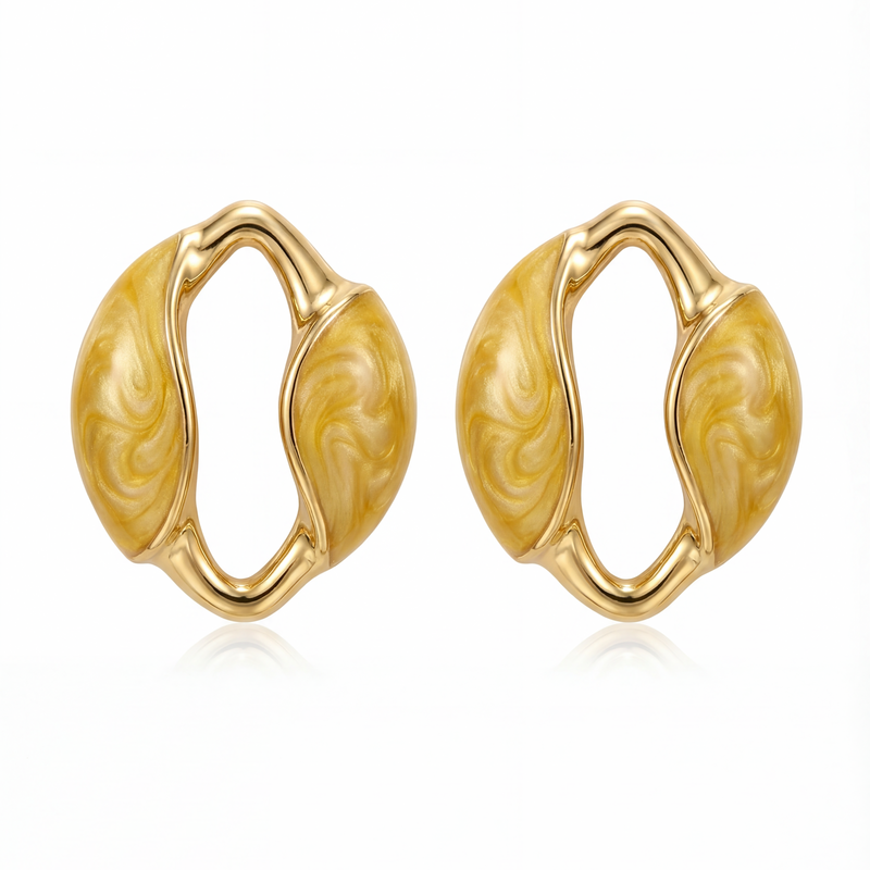 Sunflow Muse stud Earrings