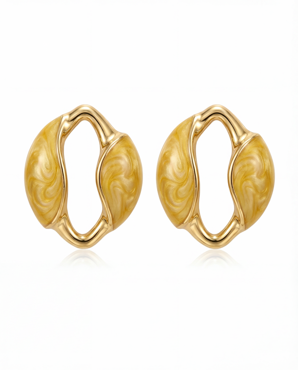 Sunflow Muse stud Earrings