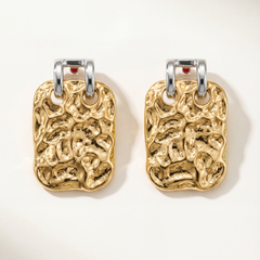 Molten Heirloom Drop Earrings