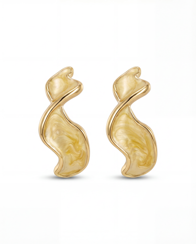 Sun Flow Stud Earrings