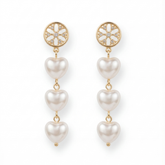 Ivory Pearl Drop Earrings
