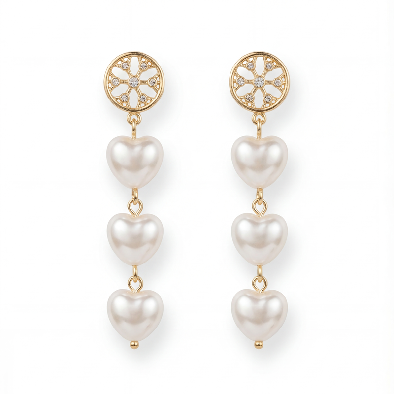 Ivory Pearl Drop Earrings