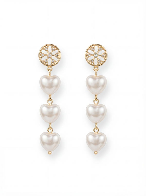 Ivory Pearl Drop Earrings