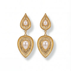 Suncrest Pearl Drop Earrings