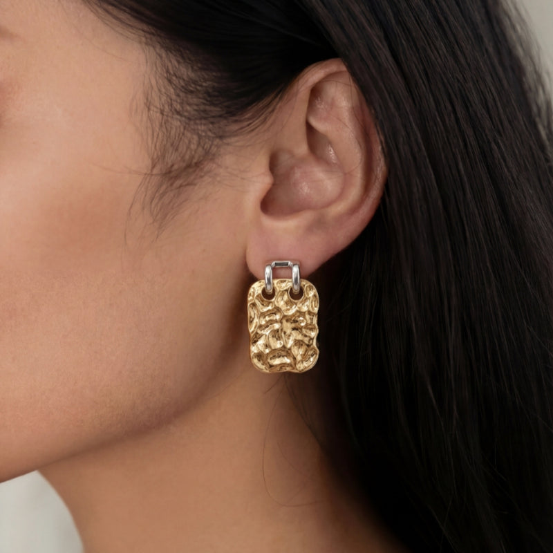 Molten Heirloom Drop Earrings