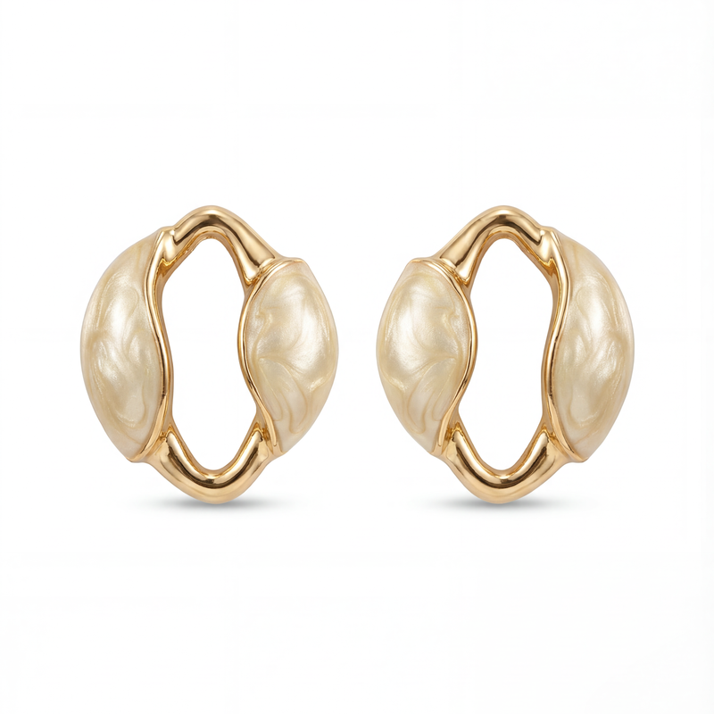 Ivory muse studs