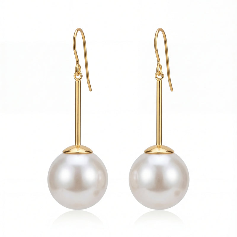 Luna Pearl Drop Earrings